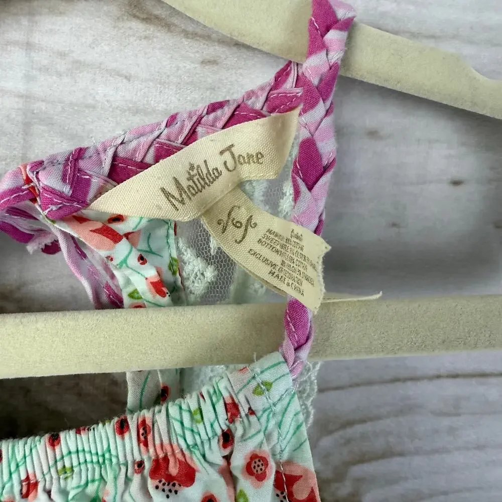 Matilda Jane Girls Adventure Begins Slice of‎ Life Watermelon Dress 6